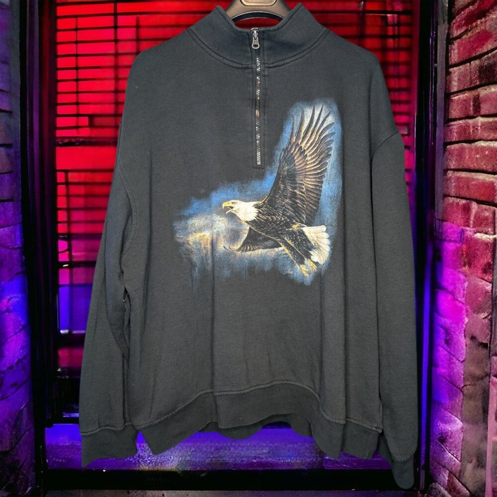 Eagle 1/4 Zip Pullover Sweater